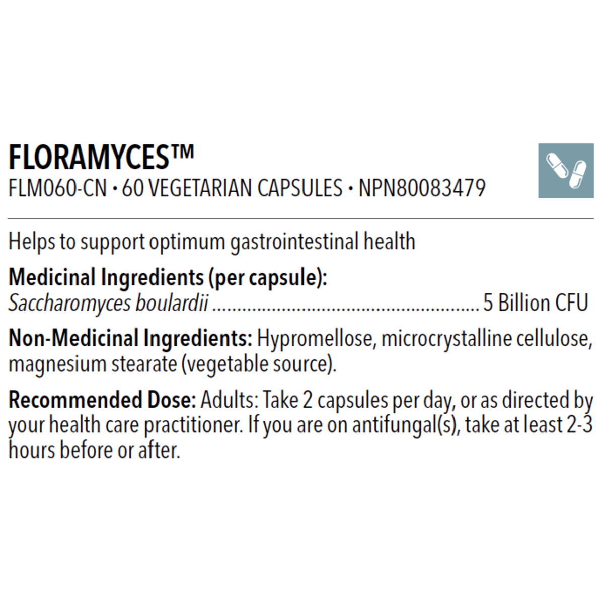 FLORAMYCES™ 60 vcaps - iwellnessbox