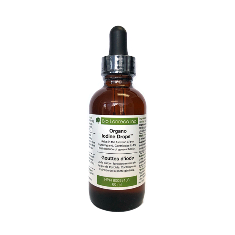 Organo Iodine Drops™ Supports healthy thyroid function 60 ml