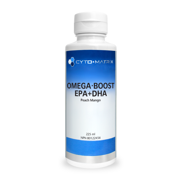 Omega-Boost EPA + DHA 225 ml Peach Mango, Cyto-Matrix