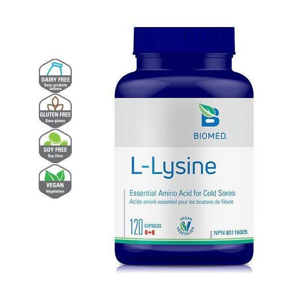 L-Lysine - 120 capsules
