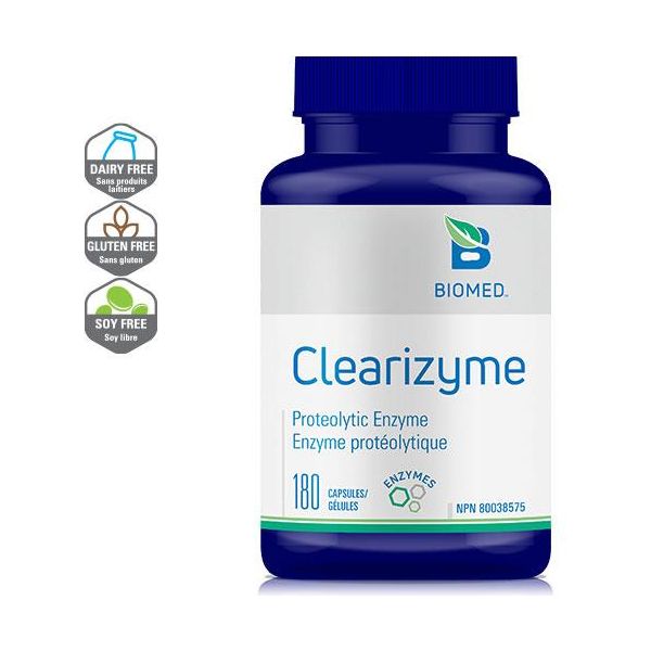 Clearizyme - 180 capsules, Biomed
