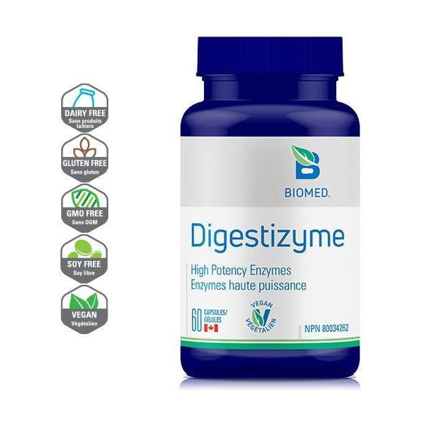 Digestizyme - 60 capsules, Biomed