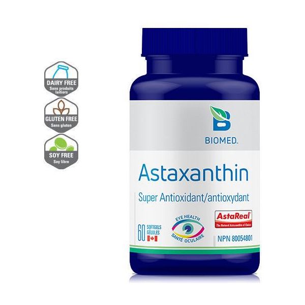 Astaxanthin - 60 softgels