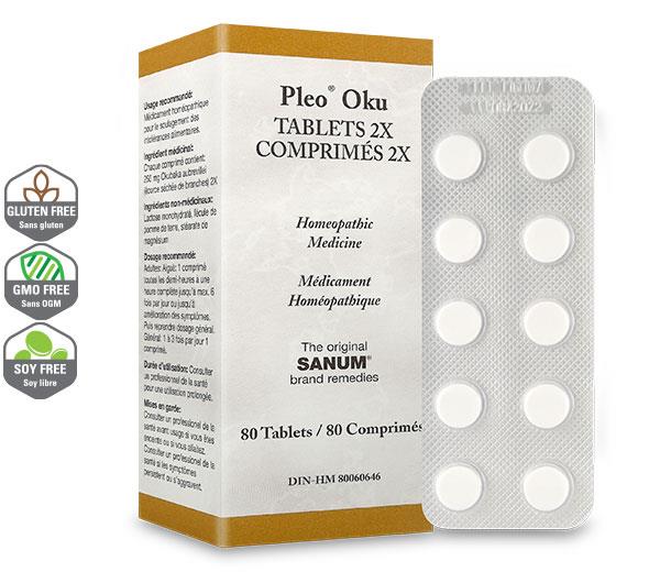Pleo Sanum Pleo OKU (Okoubasan) Tablets 2X 80 tablets (EXP 06/24)
