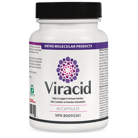 Viracid 60 caps, Ortho Molecular Products