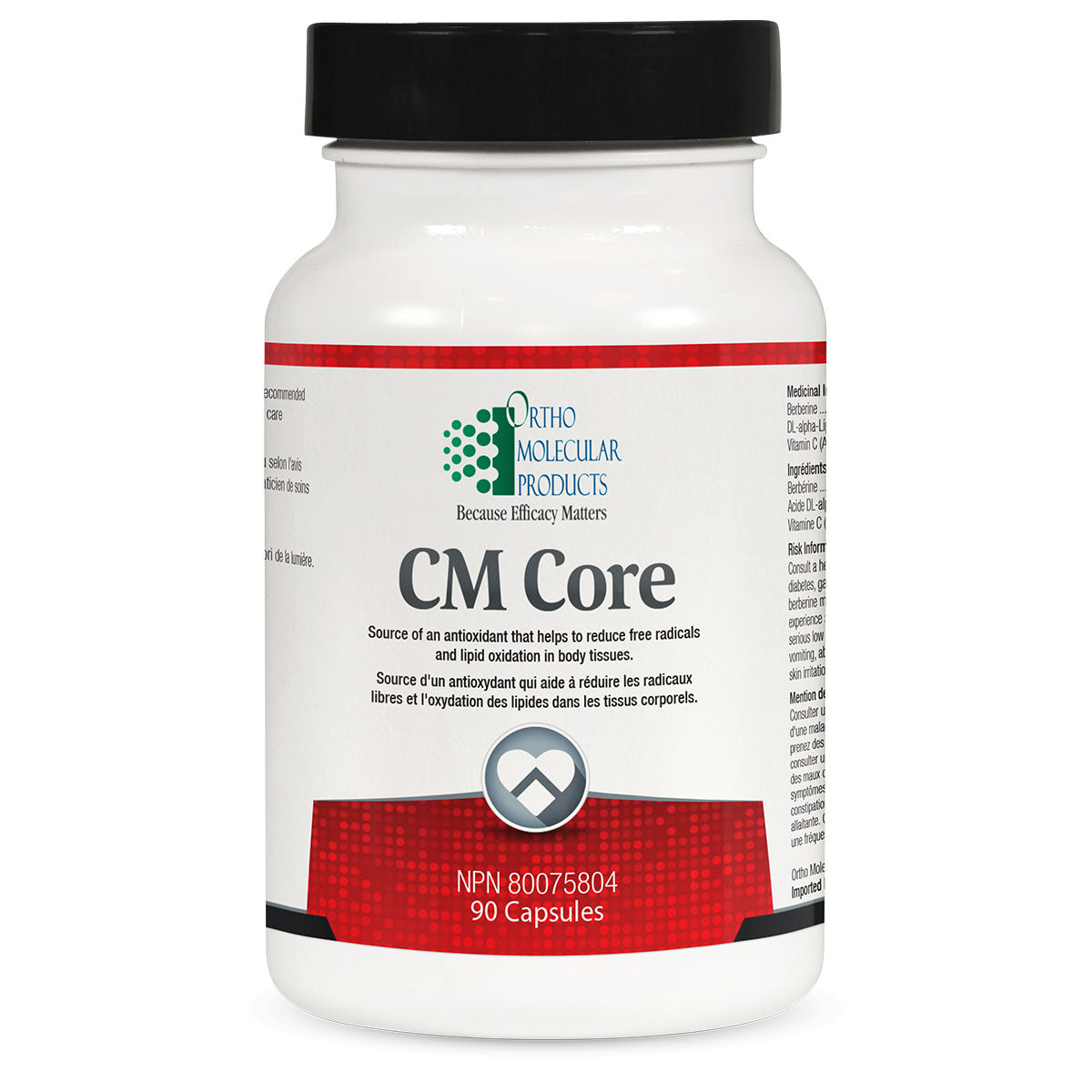 CM Core, 90 ct, Ortho Molecular Products