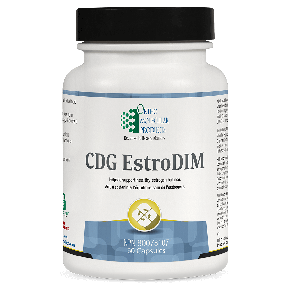 CDG EstroDIM 60 CT, Ortho Molecular Products