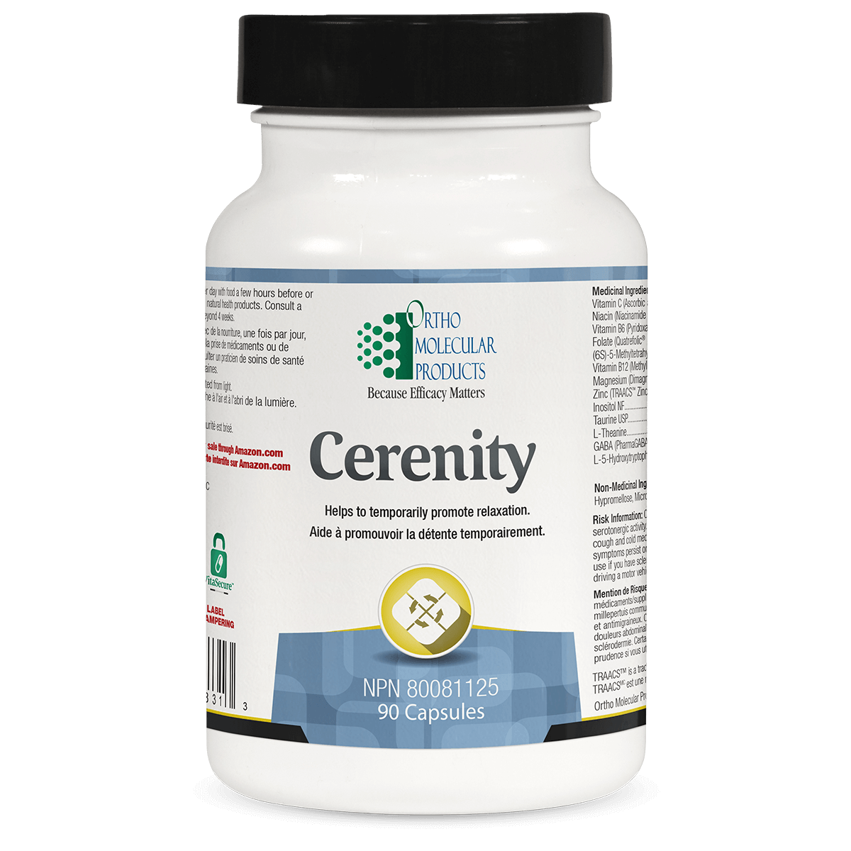 Cerenity, 90 cups, Ortho Molecular Products