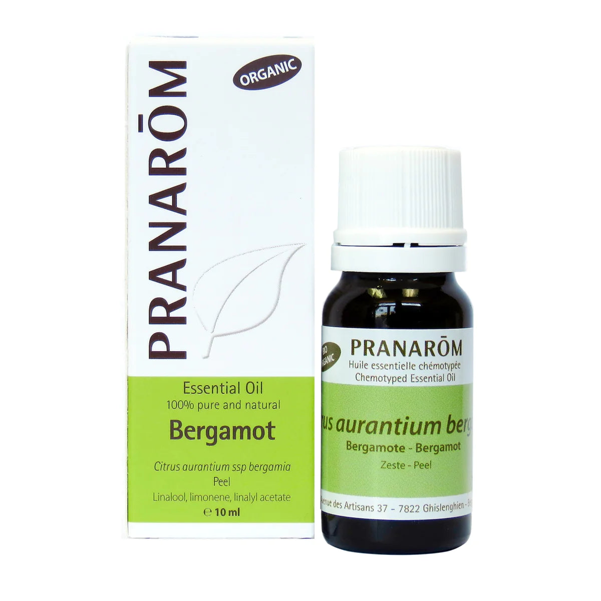 Bergamot essential oil, Organic 10 ml