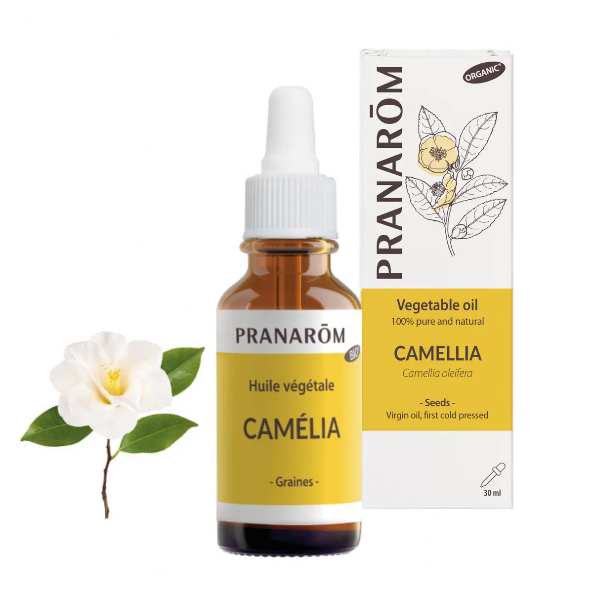 Camellia Precious Oil 100% Natural Vegetable Oil – Organic 50 ml