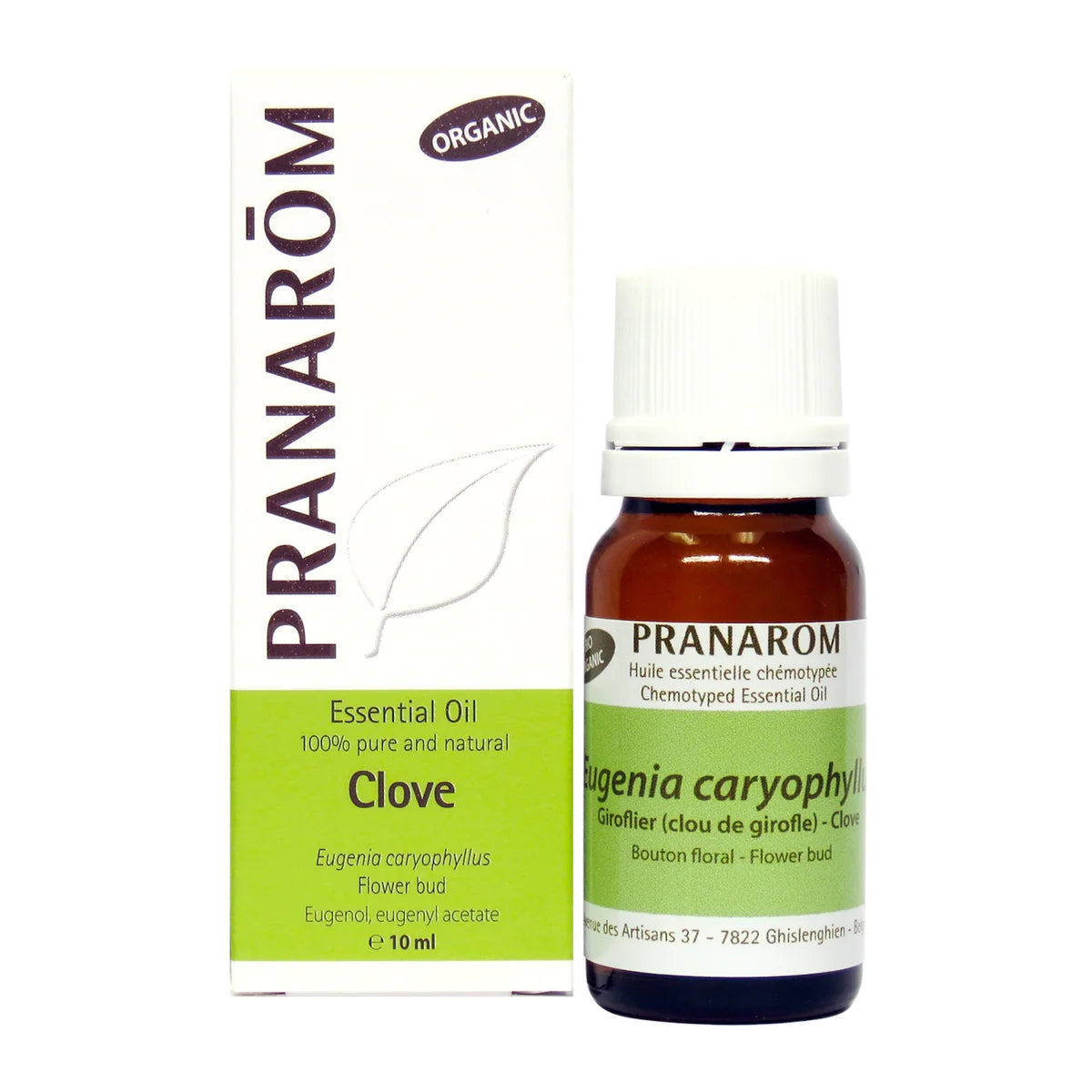 Clove, essential oil, Organic 10 ml.