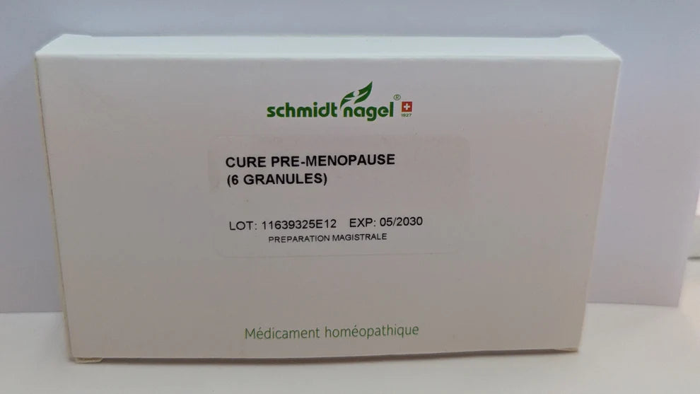 CURE PRE-MENOPAUSE Homeopathic medicine 6 vials 1 month supply