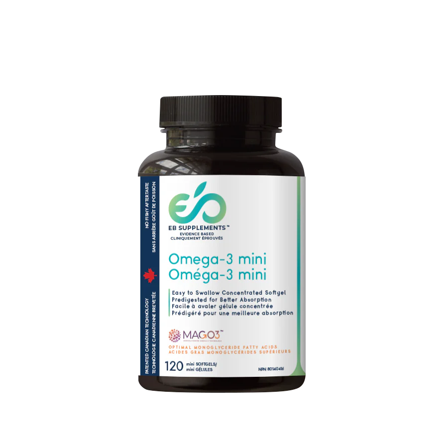 MAG-O3 Omega-3 mini NEW | Q-EB05/Q-EB06 60/120 softgels