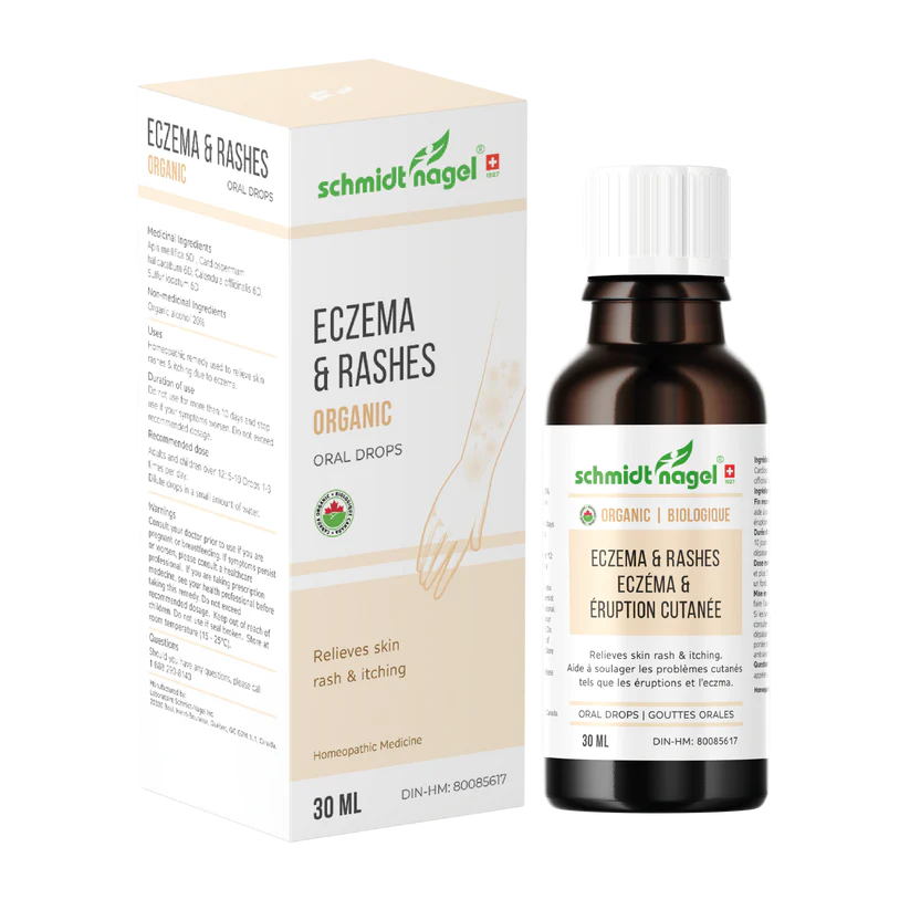 Eczema & Rashes, organic 30 ml