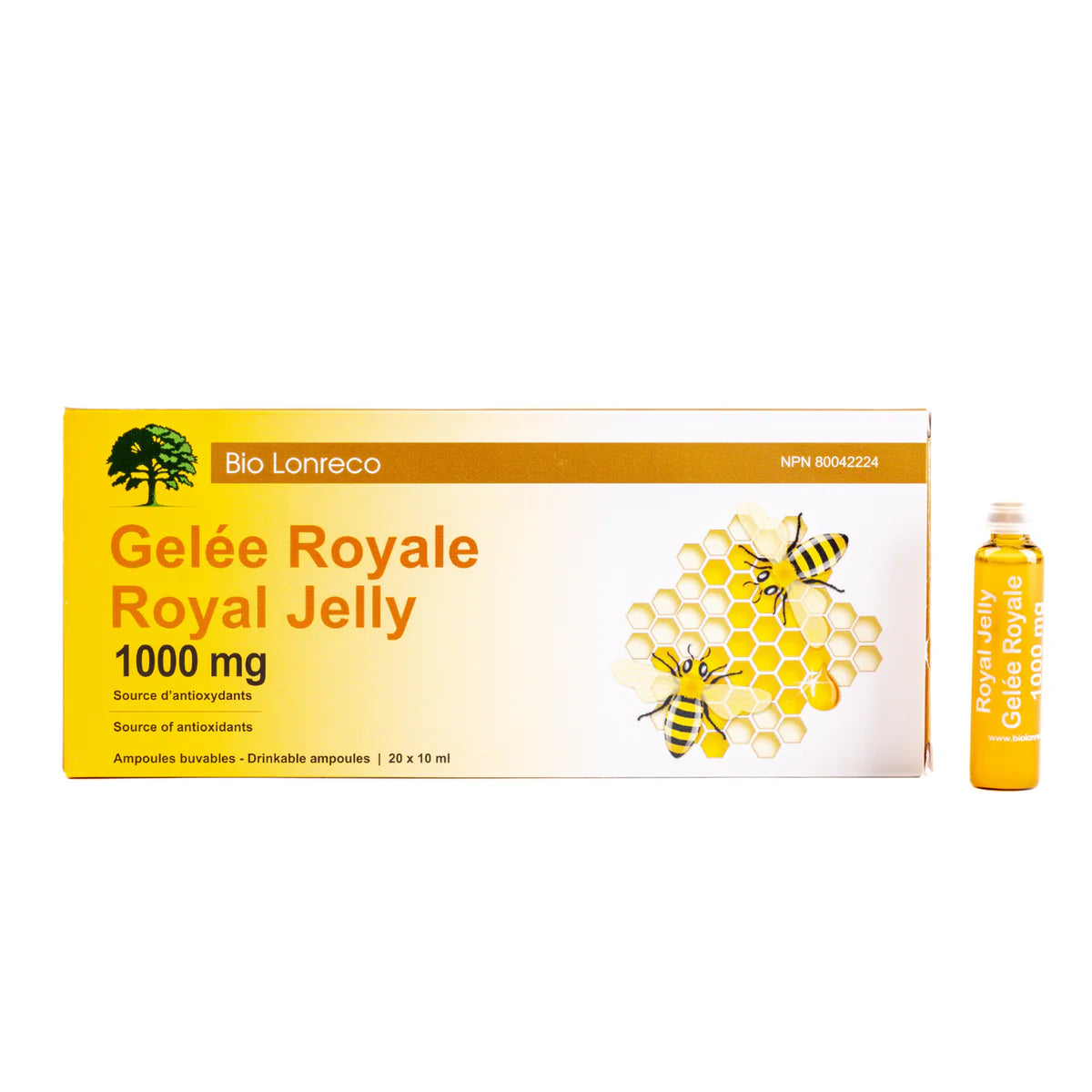 Royal Jelly 1000 mg (20 x 10 ml), Bio Lonreco