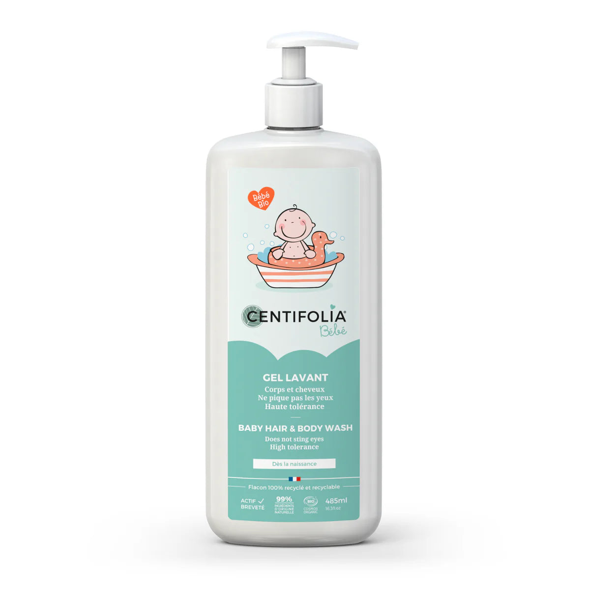 Baby Hair & Body Wash, 485 ml