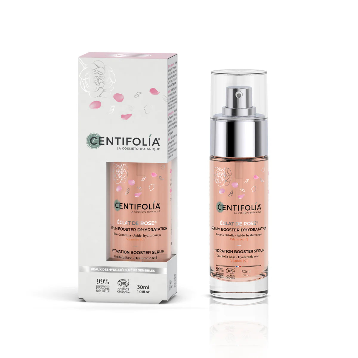 Éclat de Rose® Hydration Booster Serum, 30 ml.