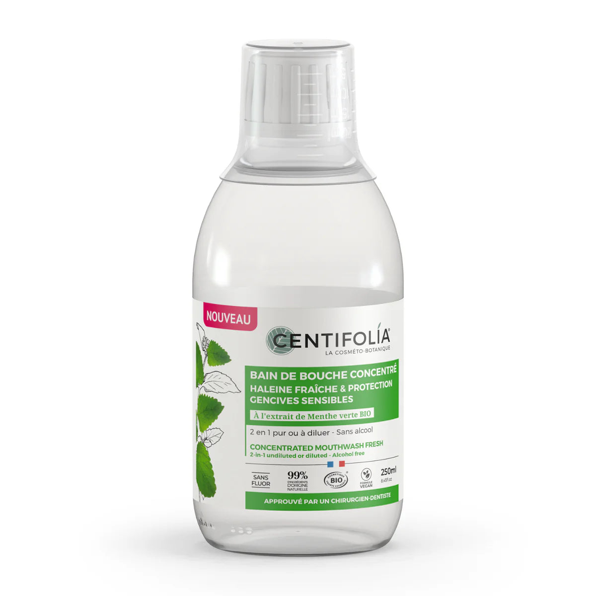 Concentrated Mouthwash 2-in-1, 250 ml.