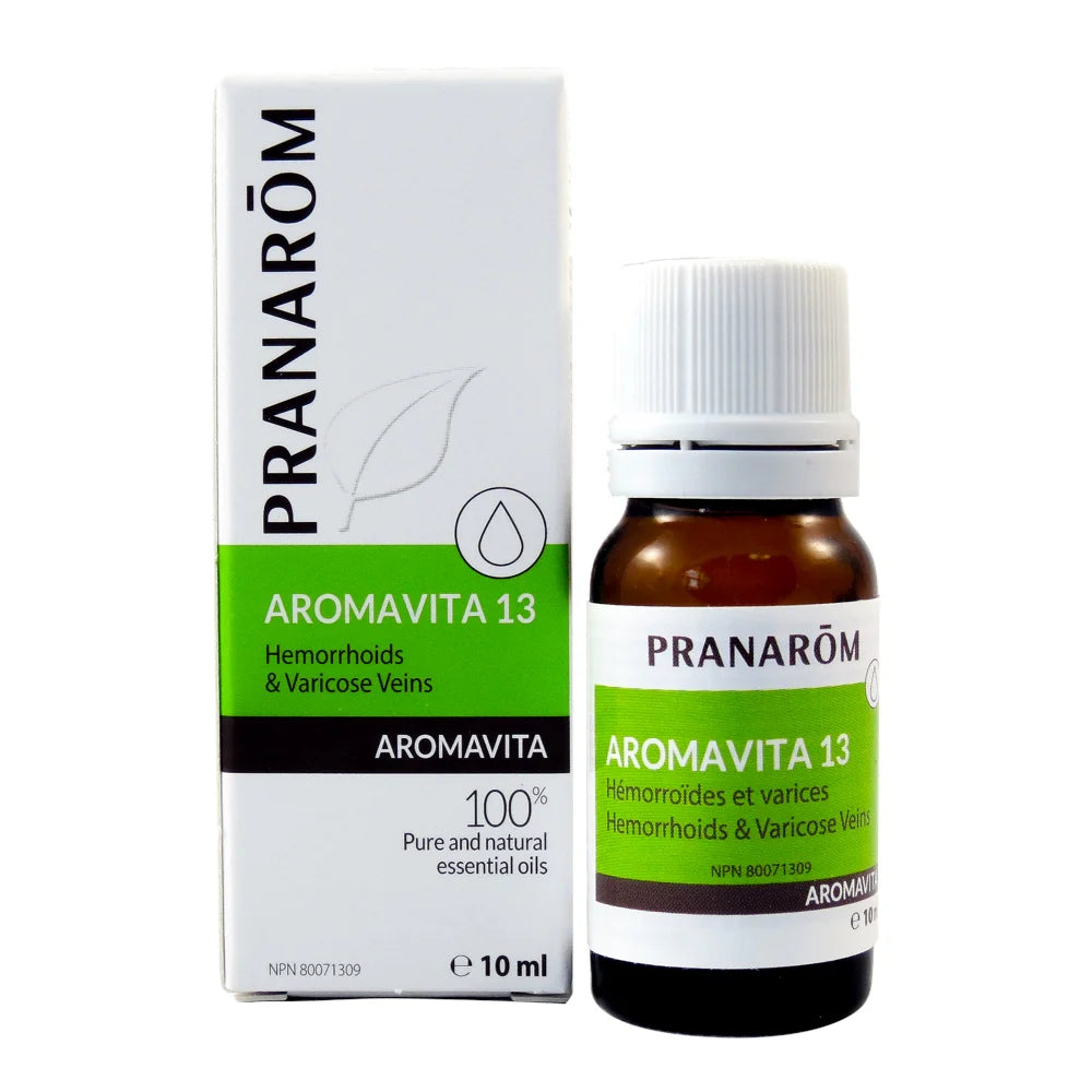 Aromavita 13 (relieve hemorrhoids and varicose veins) 10 ml, Pranarom