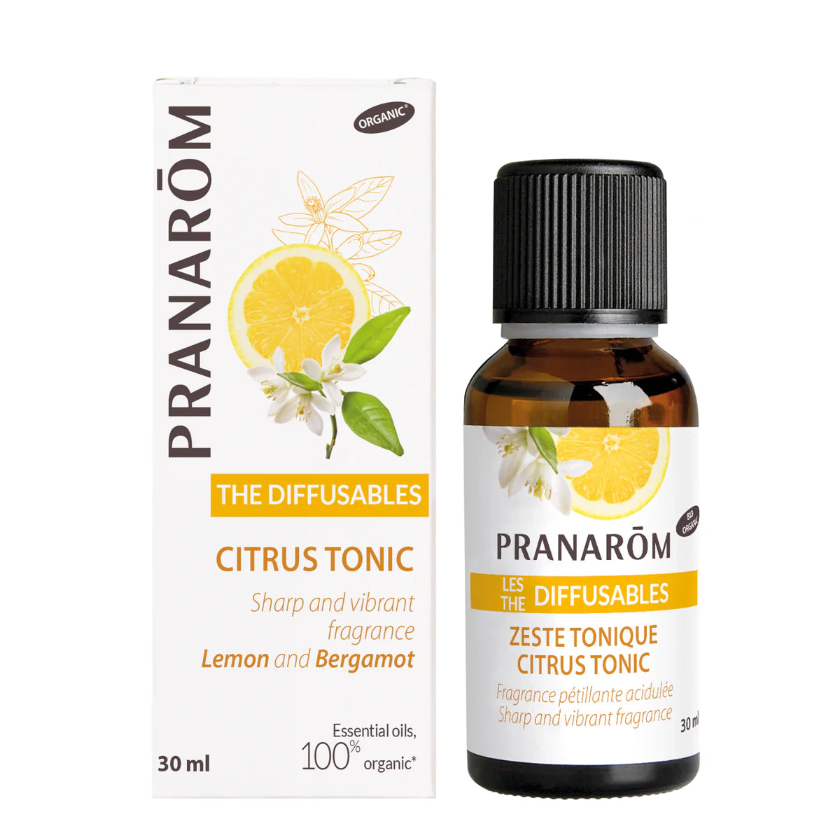 Citrus Tonic This blend contains 100% pure and natural chemotyped essential oils, 30ml