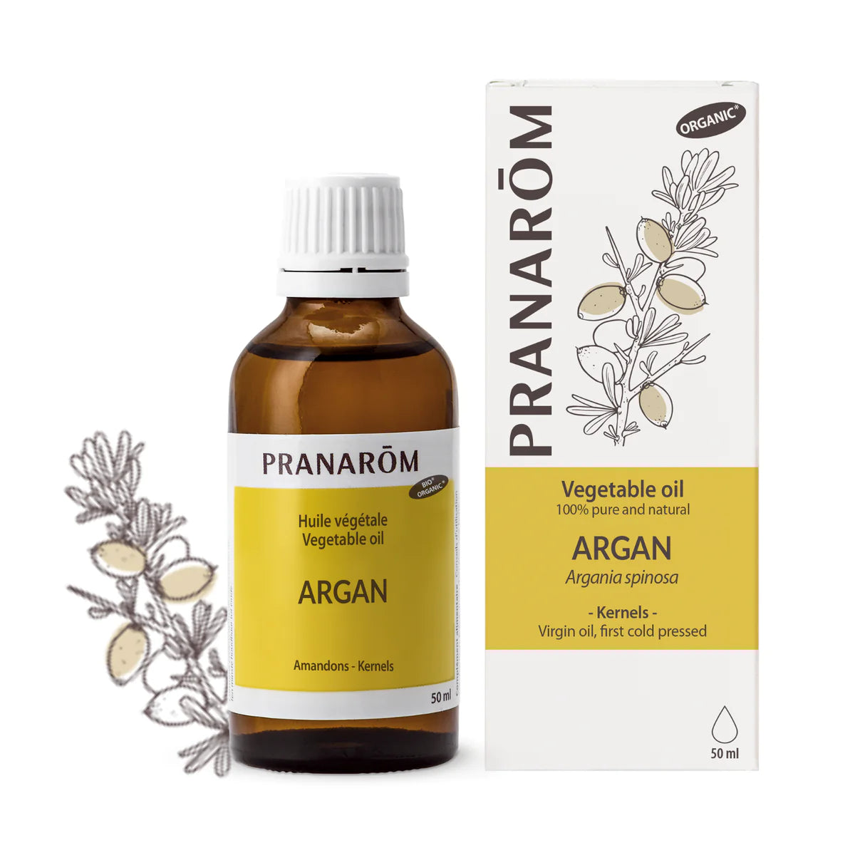 Argan 100% Natural Vegetable Oil – Organic 50 ml