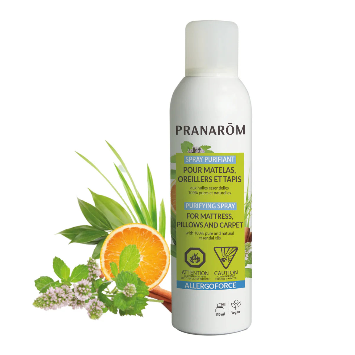 Pranarom PURIFYING SPRAY – For Mattress, Pillows and Carpet 150 ml