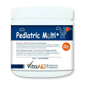 Pediatric Multi+ Kid's Multi-Vitamin/Mineral With Certified Organic Elderberry, 60 servings (190 g)