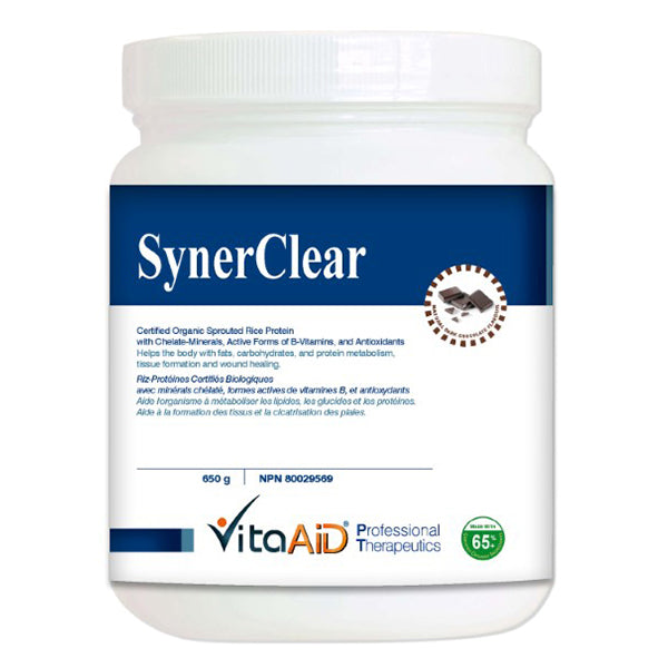 SynerClear®(Chocolate) Detox Protein Supplement with Complete Nutrient Profile 609g