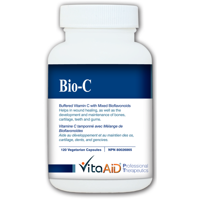 Bio-C Buffered Vitamin C with Mixed Bioflavonoids 120 veg caps, Vita Aid
