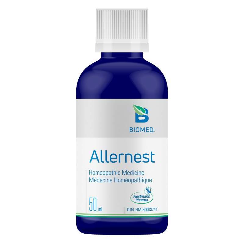 Allernest 50ml Drops, homeopathic combination, Biomed