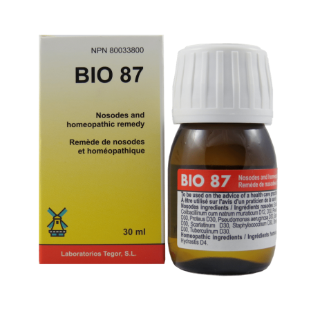 Bio 87, Bacterial infections, homeopathic remedy 30 ml.