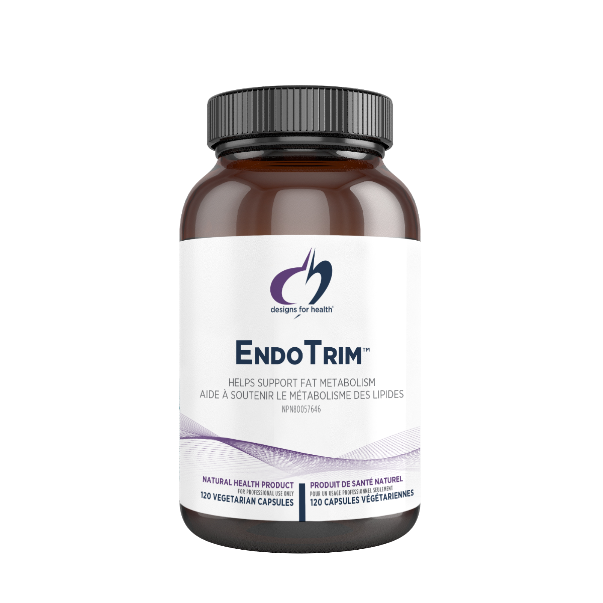 EndoTrim 120 Veg Capsules, Designs for Health