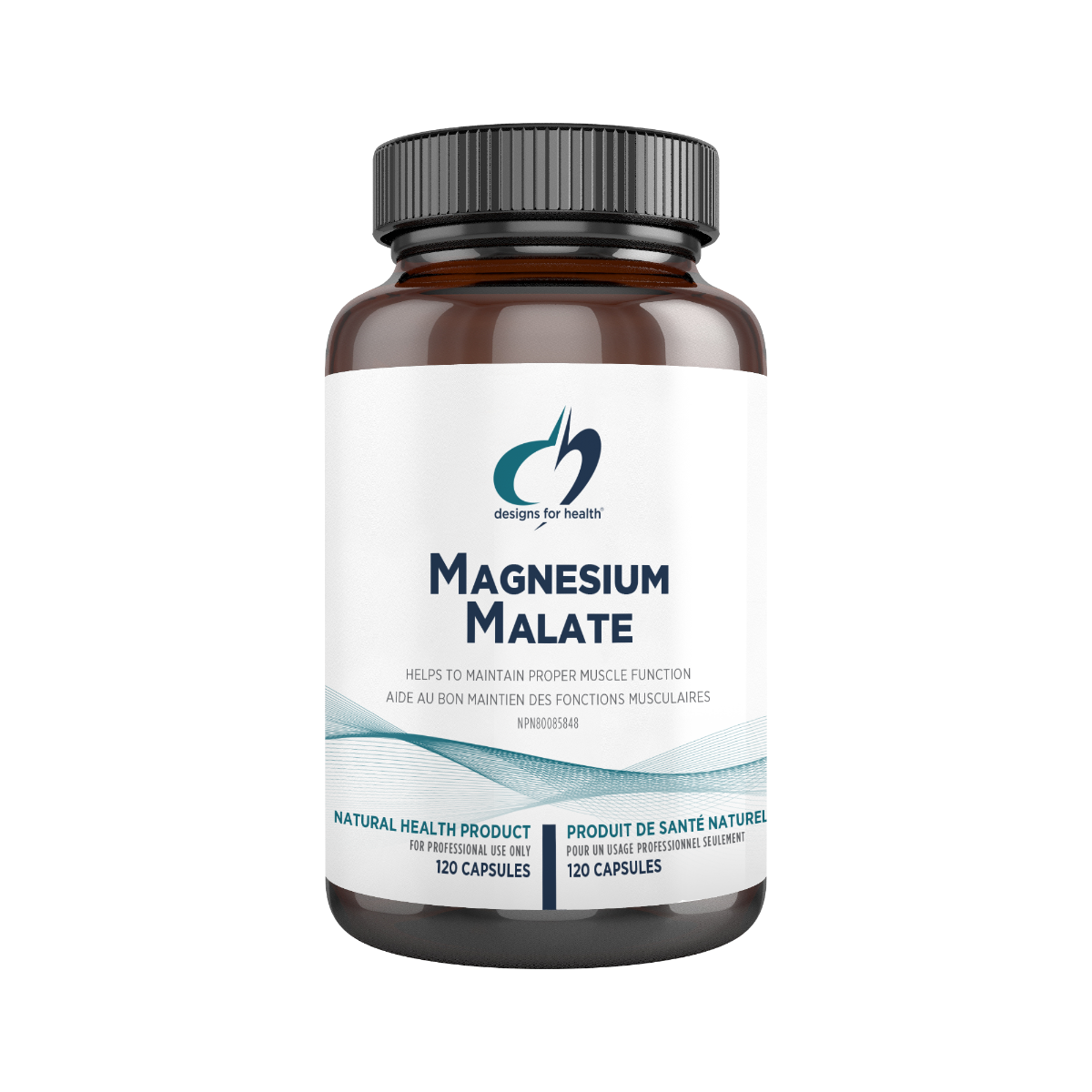 Magnesium Malate 180 mg 120 caps, Designs for Health