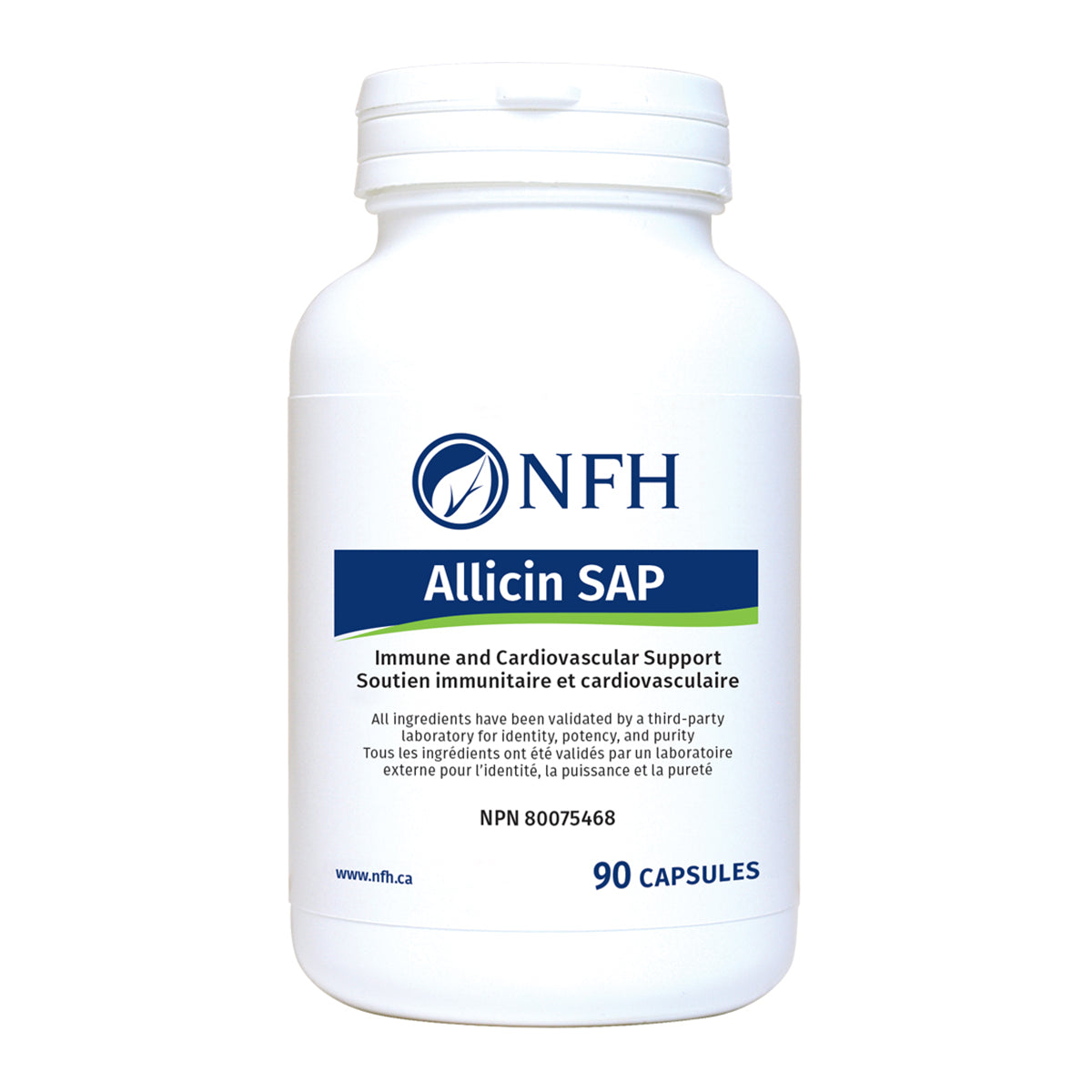 Allicin SAP (200 mg garlic bulb extract) 90 caps, NFH