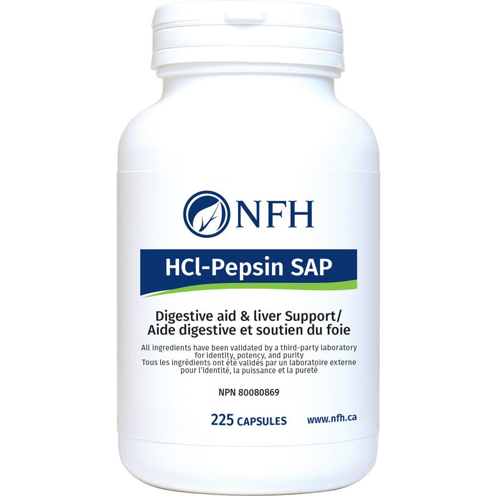 HCL-PEPSIN SAP 225 caps - iwellnessbox