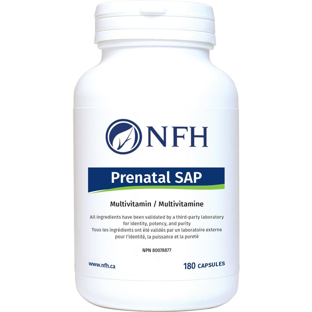 Prenatal SAP, Vitamin and mineral, 180 Capsules, NFH