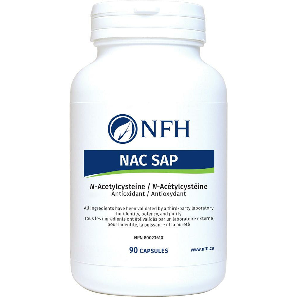 NAC SAP Glutathione and antioxidant support 90 caps