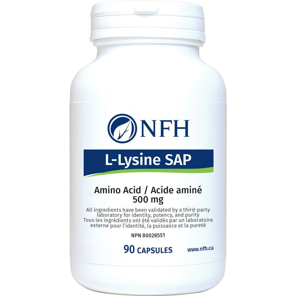 L-lysine SAP 90 caps, NFH