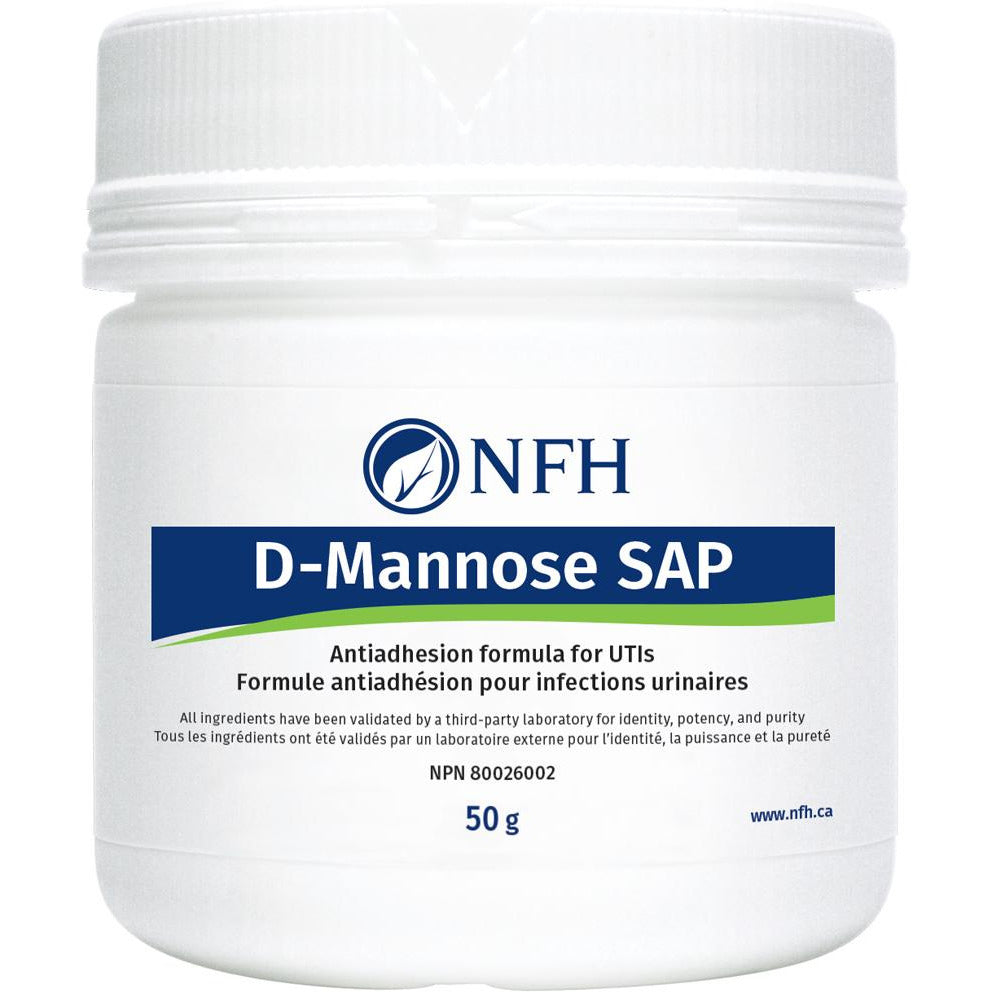 D-MANNOSE SAP SCIENCE-BASED URINARY ANTIADHESION FORMULA FOR URINARY TRACT INFECTIONS Powder50 G - iwellnessbox