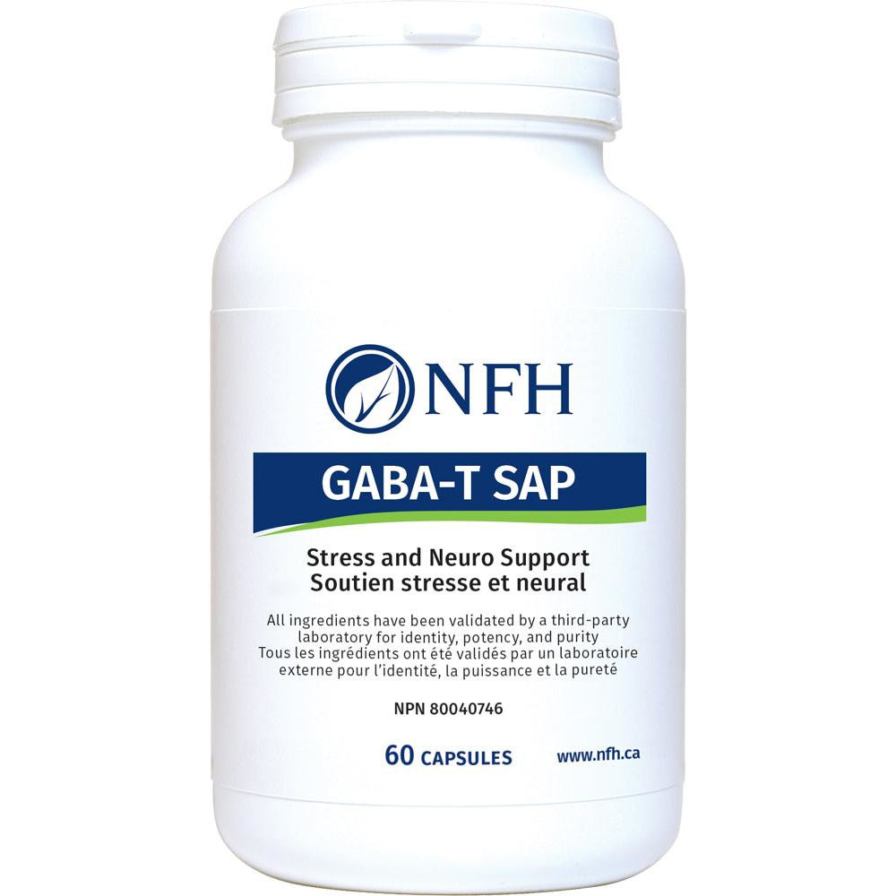 GABA-T SAP Stress and Neuro Support 60 caps - iwellnessbox