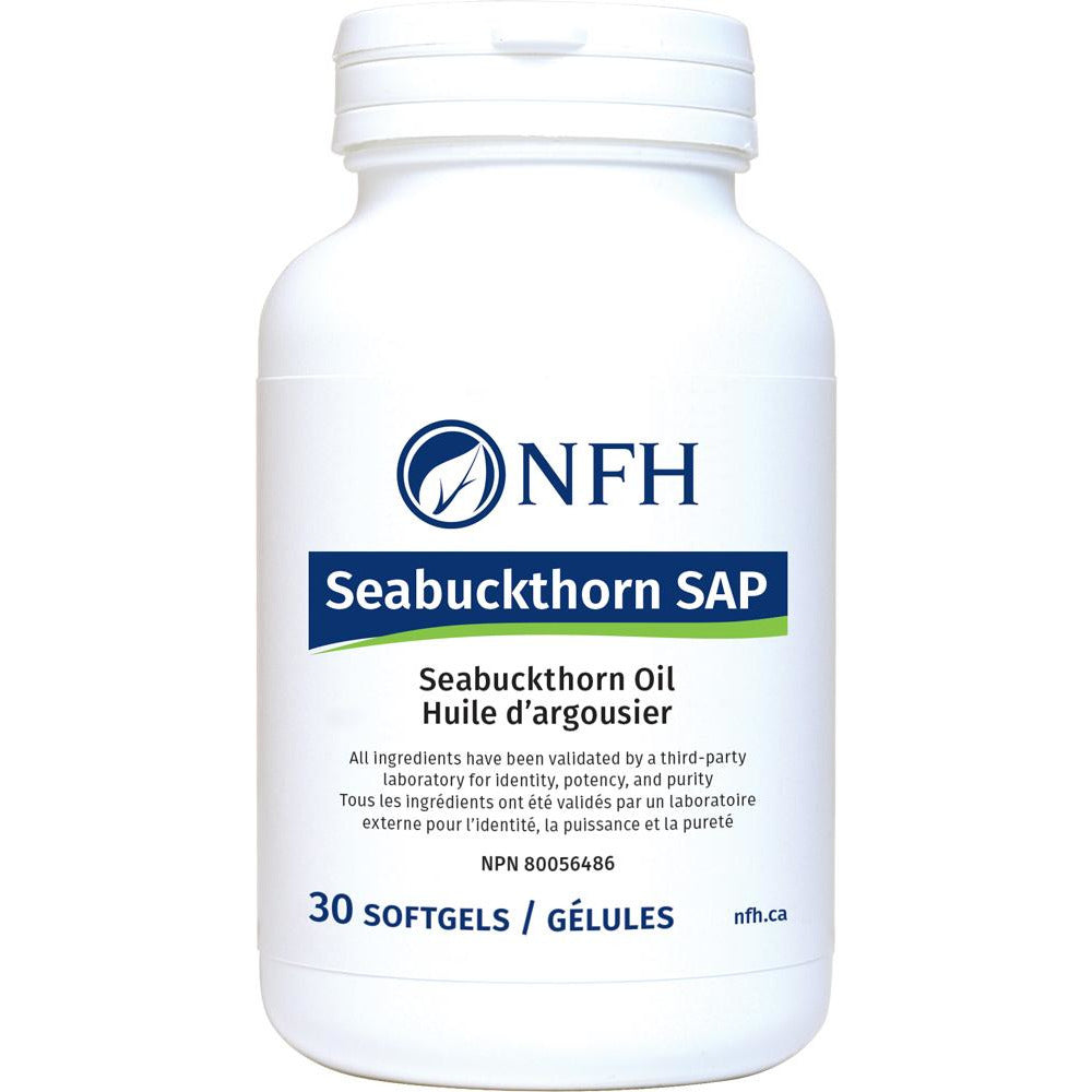 Seabuckthorn SAP with goji seed oil, 30 softgels, NFH