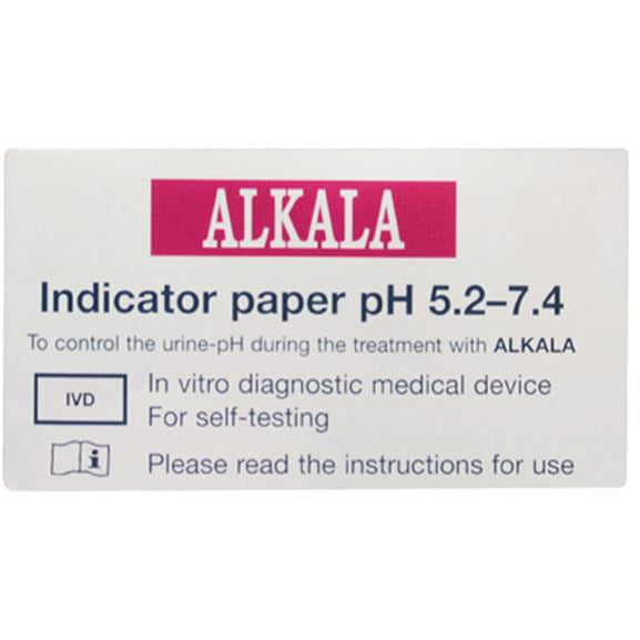 pH-indicator paper for ALKALA 