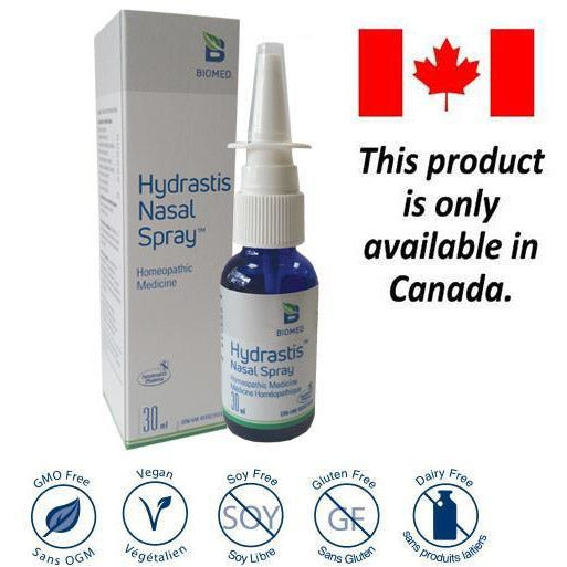 Hydrastis Nasal Spray 30 ml, Biomed