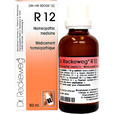 R12 Homeopathic medicine Dr. Reckeweg  50 ml