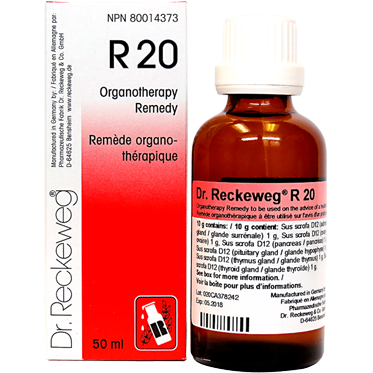 R20  Glandular dysfunctions – women, Dr. Reckeweg