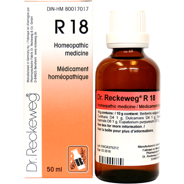 R18 Homeopathic medicine Dr. Reckeweg