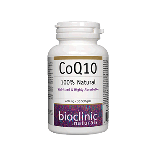 CoQ10 - 100% Natural 400 mg 30 softgels - iwellnessbox