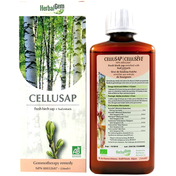G21 CELLUSAP Gemmotherapy remedy – Organic Fresh birch sap + bud extracts  250 ml - iwellnessbox