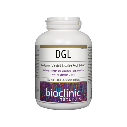 DGL 400 mg Deglycyrrhizinated Licorice Root Extract 180 ChewTabs - iwellnessbox
