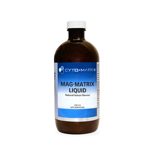 Mag-Matrix Liquid, natural lemon flavour, 450 ml